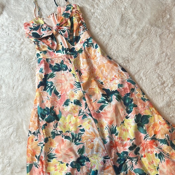 For Love & Lemons Midi Dress - SIZE: XS - Picture 1 of 5